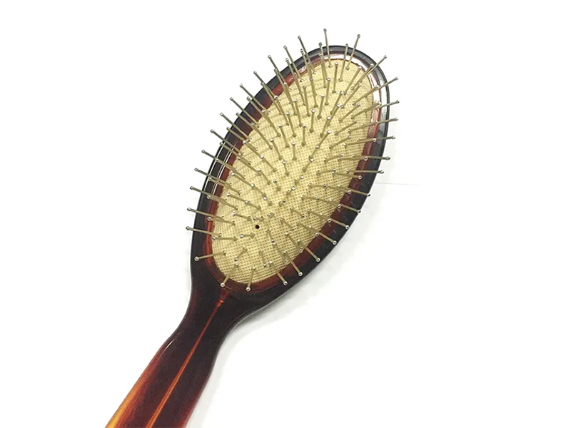 অ্যাম্বার কালার হেড ম্যাসাজ হেয়ার ব্রাশ